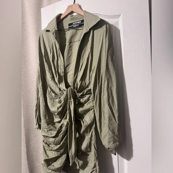 Jacquemus Green 'La Robe Bahia' Dress Size 34 Jacquemus Green 'La Robe Bahia' Dress Size 34